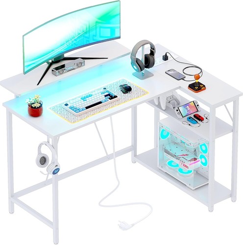 Shaped gaming desk - l,