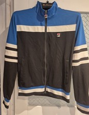 Vintage Fila White Line Stefan Tracksuit Top. Size small. Used VGC