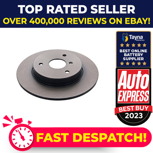 Brake discs pair - brake, solid