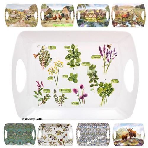 Large serving tray morris - large, w.morris