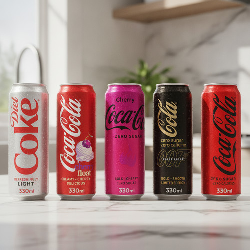 Coca cola 330ml cans - x,