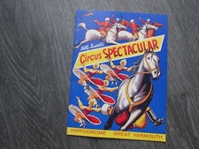 Billy Russell's Circus Great Yarmouth Hippodrome 1967 Season Souvenir Programme