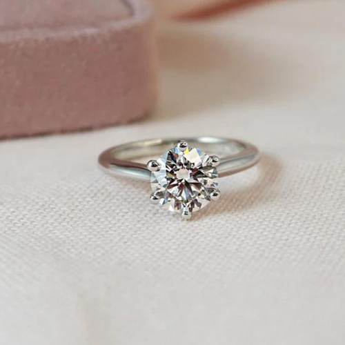 Diamond ring engagement lab - ring,