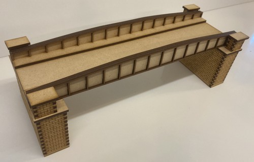 300mm steel plate bridge - steel, model
