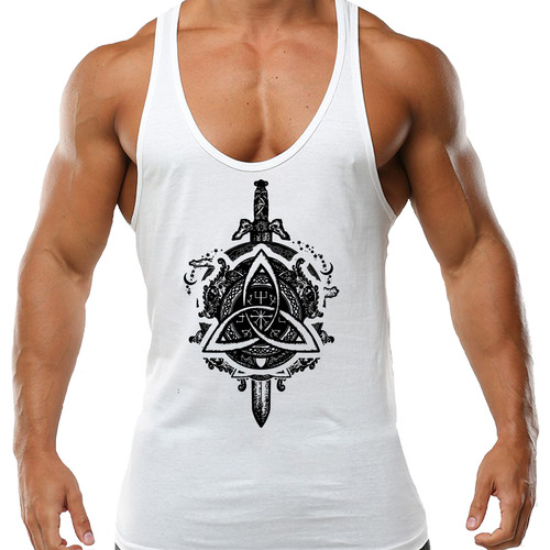 Sword triquetra gym vest - gym,