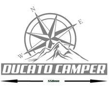 COMPASS vinyl stickers graphics decals car camper van caravan DUCATO S