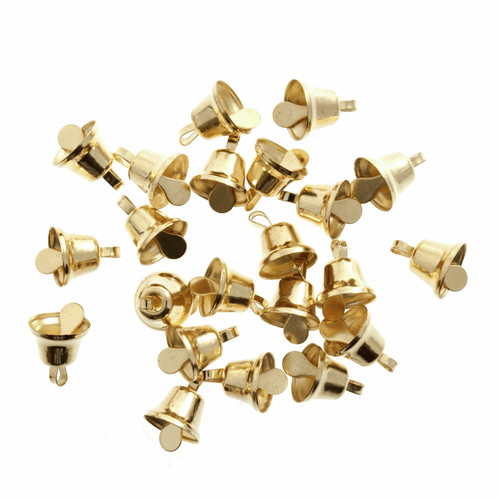 Gold liberty bells christmas - gold,