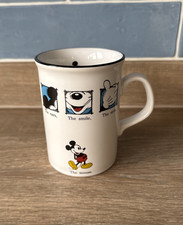 Mickey Mouse Mug The Mouse The Ears The Smile Staffordshire 200ml Vintage