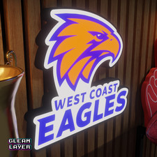 West Coast Eagles AFL Logo LED
