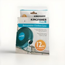 New 12m Retractable Reel Outdoor Single PVC Automatic Washing Line Clothes Line