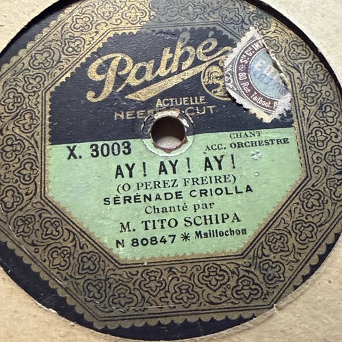 Tito schipa ay pathe - ay!, ay!