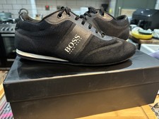 Hugo Boss dark blue shoes/trainers 8” - Boxed 