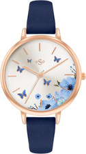 Spirit Ladies Navy Strap Watch