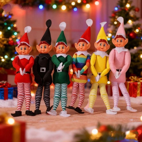 40cm christmas shelf - elf, doll