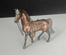 Vintage Copper Metal Horse