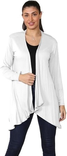 Ladies long sleeve waterfall - sleeve,