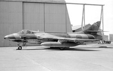 TWU-234 Sqn, Hawker Hunter F.6A, XF516 '19', c1976 - Original B&W neg