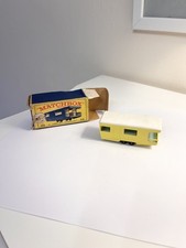 Matchbox No. 23 Trailer Caravan 1966. Yellow, removable roof