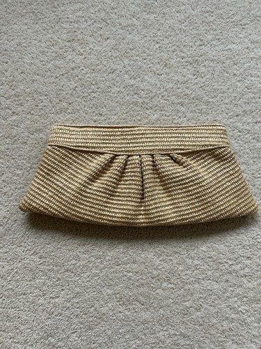 Lauren merkin straw clutch - lauren,