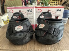PAIR CAVALLO TREK HOOF BOOTS REGULAR SIZE 5 SLIM SOLE WORN ONCE!