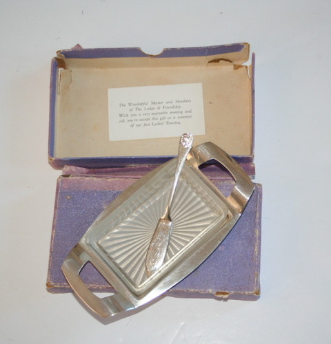 Epns silver plate - silver, butter