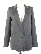 Mango Blazer Suit Jacket Linen