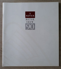 Rover Cars Range Brochure 1990
