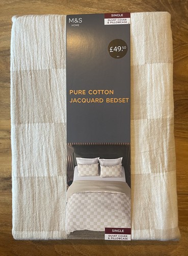 Single pure cotton - m&s,