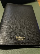 Mulberry Passport Cover, Black