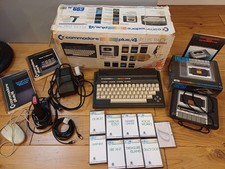 Rare vintage COMMODORE 16 PLUS 4 PACK VIDEO COMPUTER CONSOLE boxed  + 8 x games