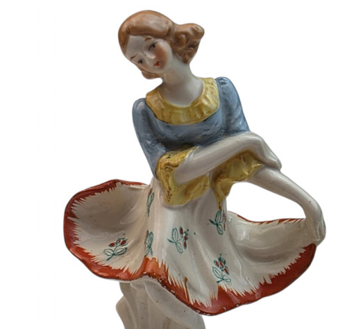 Art deco porcelain figurine - deco,