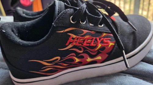 Heelys pro black - heelys, flame