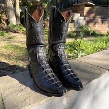 Lucchese Alligator Cowboy Boots Size 9 UK