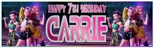 KPOP DEMON-HUNTER Personalised Birthday Banners 2x Banner Any Name Any Age