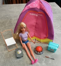 Girl Dolls Camping Tent Set