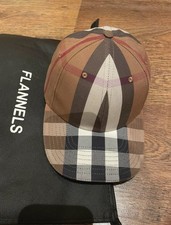 Burberry Vintage Nova Check Baseball Cap Never Worn Size M