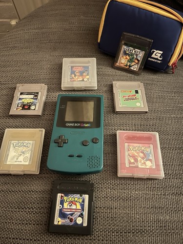 Nintendo teal game - nintendo,