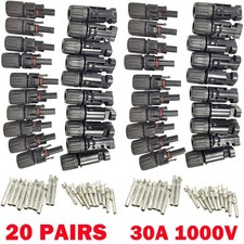 20 Pairs 30A 1000V Solar Panel