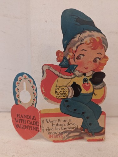 Vintage child heart sleeve - child, on