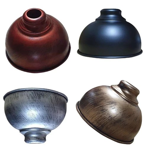Metal lampshades vintage retro - metal,