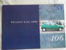 Peugeot 106 range brochure