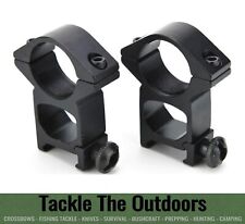 Rifle Scope Telescopic Sight Mounts Medium Profile 1" Tube Fit 20mm Weaver Rail