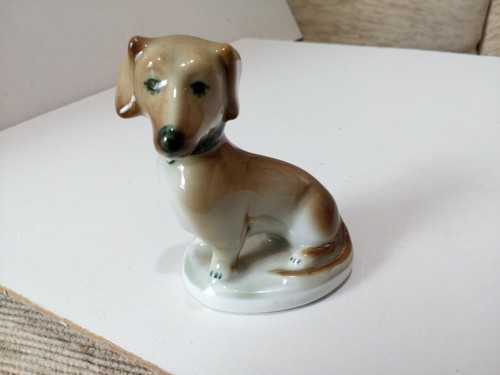 Zsolnay pottery dogs - pottery,, dogs,