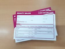 Beauty Treatment Client Record