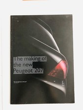 Peugeot 207 Car Sales Brochure 2006 Model Year On GT SE Sport S Urban - Perfect