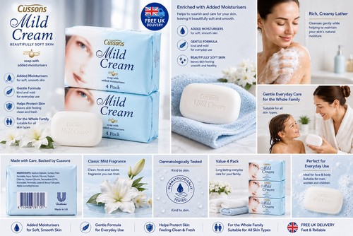 Cussons mild cream - mild, pack