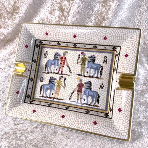 Hermes cigar ashtray - cigar, porcelain