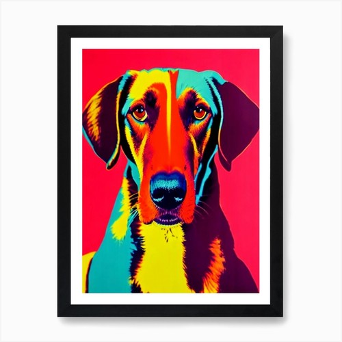 Saluki andy warhol style - saluki,