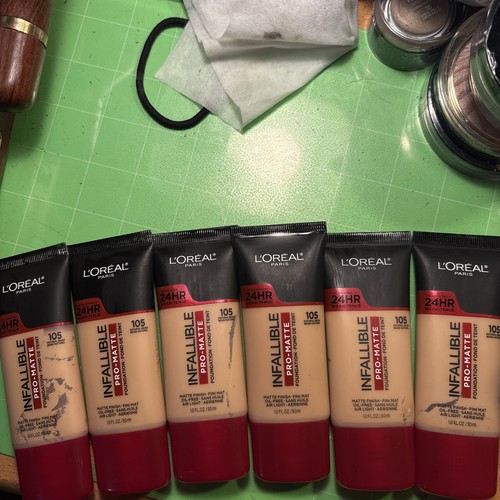 Pack oreal infallible - 6, pack-l'oreal