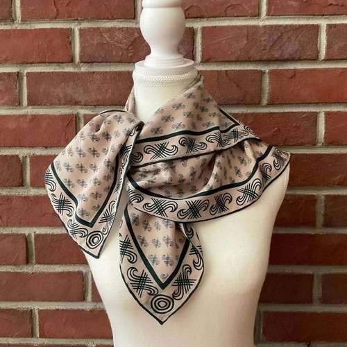 Vintage jaeger silk geometric - vintage,